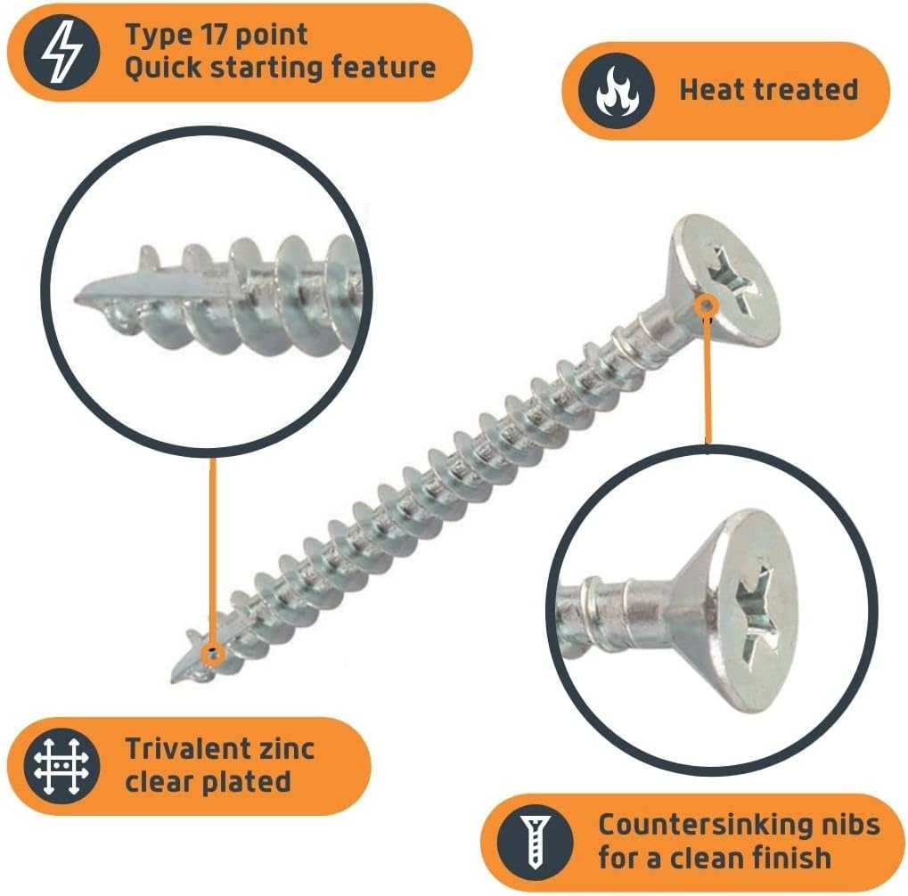 Jackson Palmer 2200 Piece Hardware Assortment Kit with Screws, Nuts, Bolts & Washers (3 Trays)… - Image 7